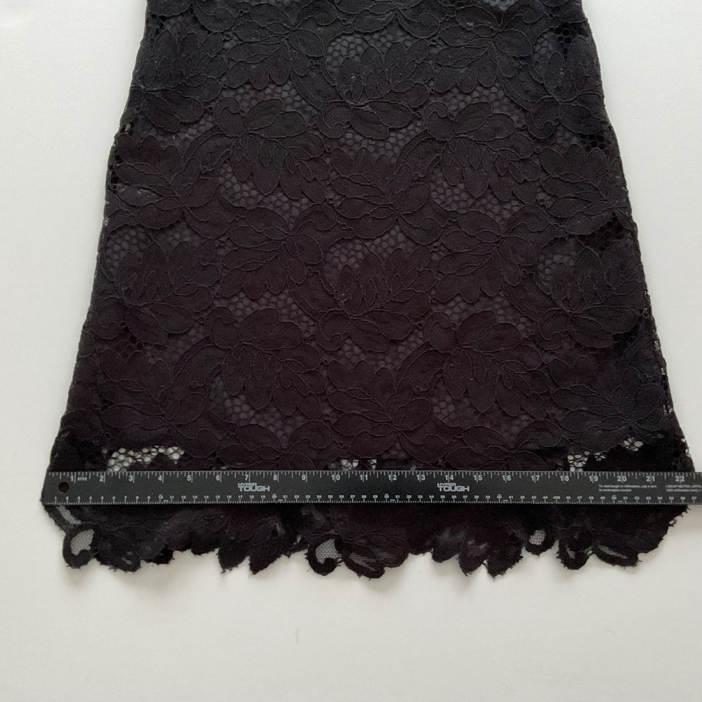 BB Dakota Jacqueline Lace Dress XS Black Fairy Whimsigoth Mini Dark Romantic - Picture 8 of 12